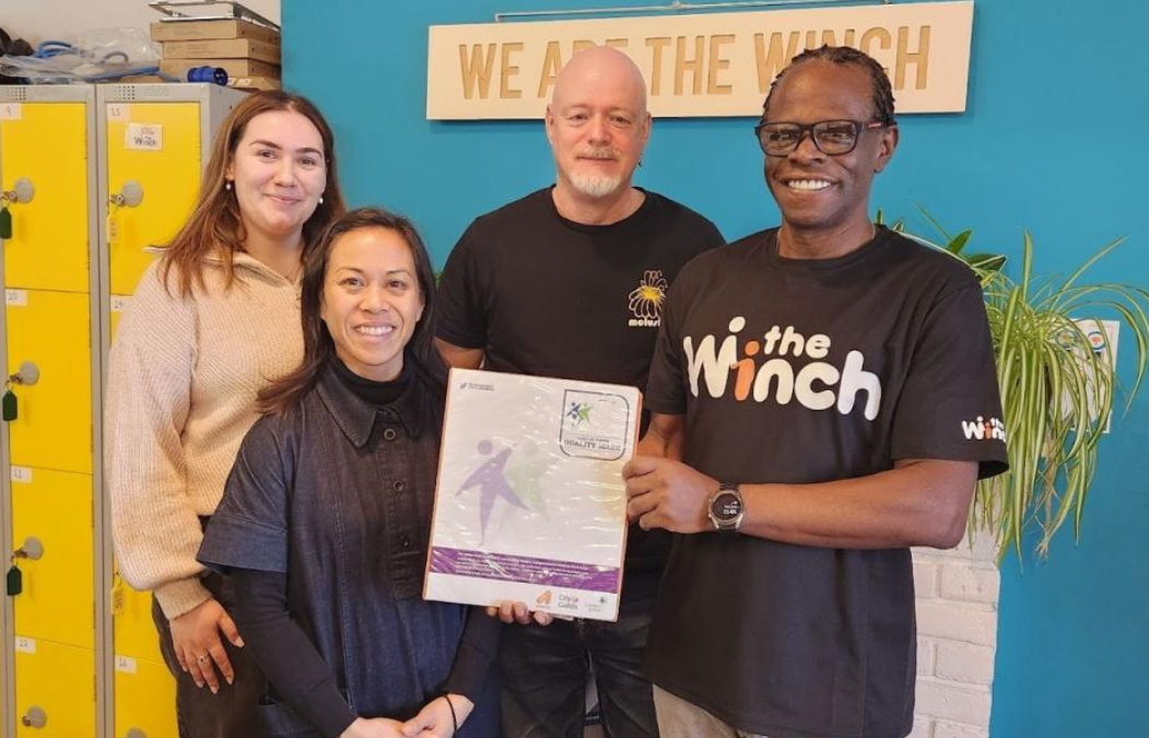 The Winch awarded London Youth Bronze quality mark for high-quality youth work