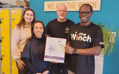 The Winch awarded London Youth Bronze quality mark for high-quality youth work